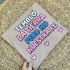 OVERSIZE 🤩💖 - tembló la tierra pero no nuestra Fe café claro