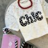FRANELA ENCAJE 💖 - chic marfil