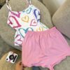 PIJAMA TIRITA ESTAMPADA 💖 - Corazones