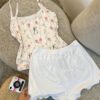 PIJAMA TIRITA ESTAMPADA 💖 - Flores rosa