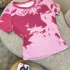 BLUSA FEM SUBLIMADA 💞 - tie dye fucsia